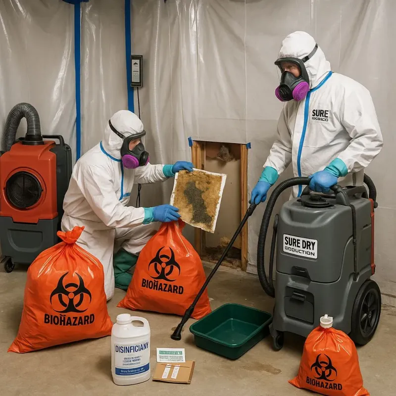 Contaminated Water Handling Protocols process in Douglas, MA